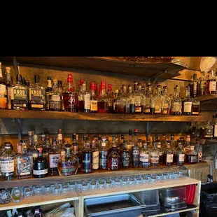 the bar