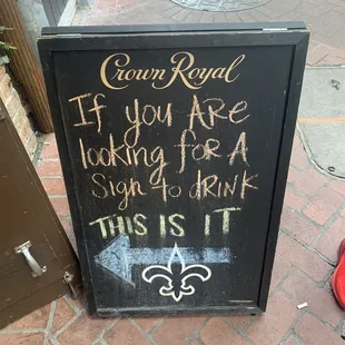 Fun sign