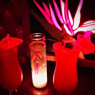 Cocktails in the lounge