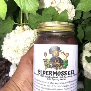 Elder moss gel
