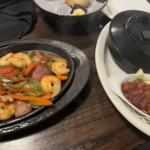 Shrimp Fajitas
