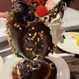 Dessert upclose. Amazing