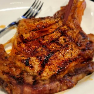  piece of steak on a plate
