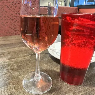 Zinfandel &amp; water