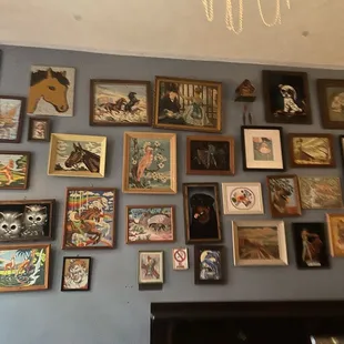 Eclectic wall decor