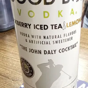 Drink - Good Boy Blackberry Iced Tea &amp; Lemonaid 4.5% alc