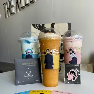 Jujutsu Kaisen promo drinks and merch (ends Jan 31)