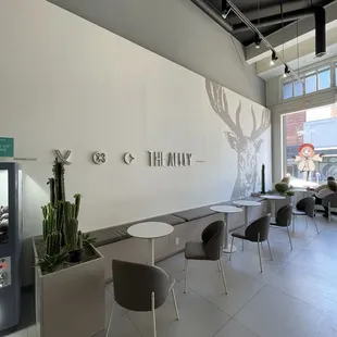 Inside seating