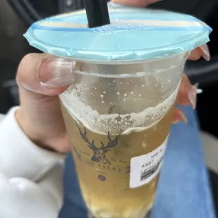 Lychee green tea
