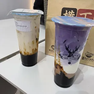 Ube Creme Brulee Deerioca Milk