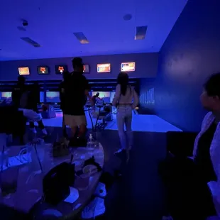 Bowling with friends!