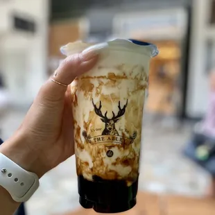 Brown Sugar Deerioca Creme Brulee Milk