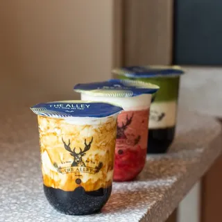 Matcha Brown Sugar Deerioca Milk