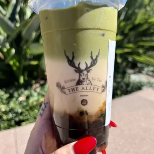 Matcha Brown Sugar Deeroica Milk