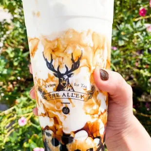 Brown sugar deerioca creme brûlée milk