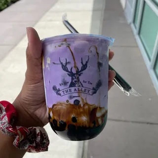 Ube Creme Brulee Brown Sugar Deerioca Milk