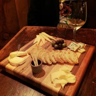 Delicious wines, great service and an awesome cheese plate. Classy place in a small town setting.