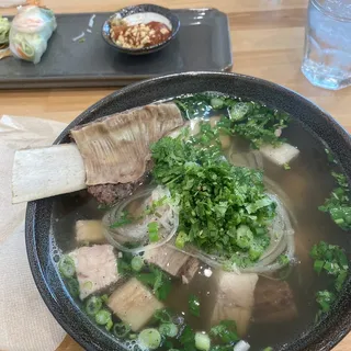 Twenty Pho Seven (rib bone and cube short rib)