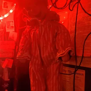 Creepy dolls on the walls