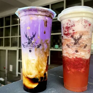 Ube Creme Brulee W/ Boba