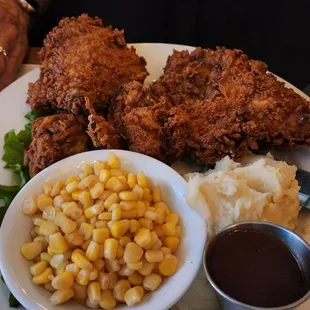 Fried Chicken Sundays - breading was flavorless and not great texture - meh