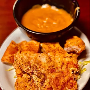 Da Deep Fried Pork Chops on da shhhide! Hooooo dat gravy was so Ono! Had to pour some of that on my rice!