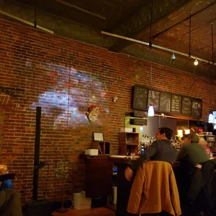 people sitting at the bar