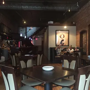 Nice cozy, romantic, atmosphere.