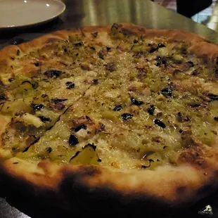 Pear and Brie Pizza