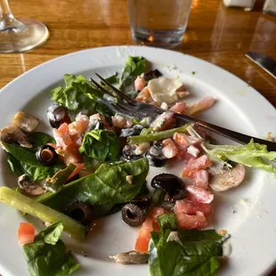 Salad bar was excellent