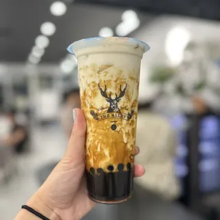 Brown Sugar Deerioca Milk(w/ 2 Brown Sugar Boba)