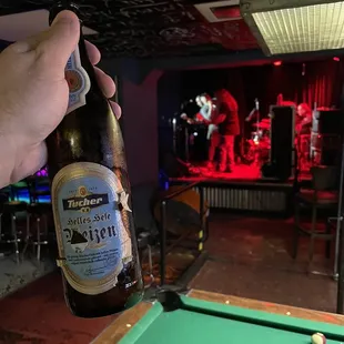 German Beer with Pool and Live Music