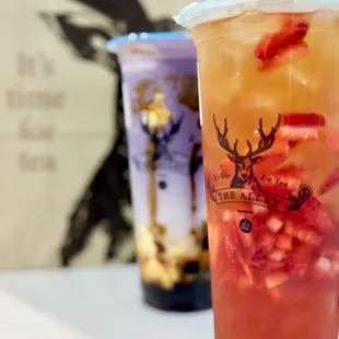 Strawberry Green Tea