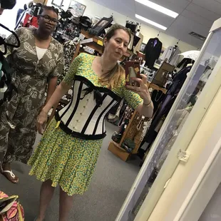They have legit corsets!