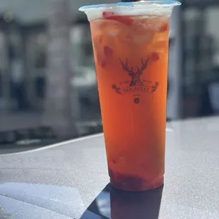 Strawberry Green Tea (Green T Jelly, Strawberry)