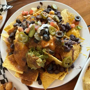 Happy hour nachos