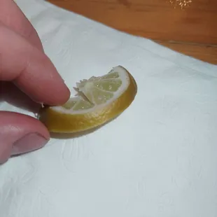 This is supposed to be a lime i think it looks much worse in person,  any