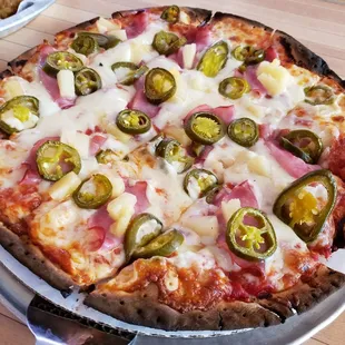 Good flavor and crust.  Bottom crust could have used another minute. They may want to adjust the temp to achieve a nice crust all around.