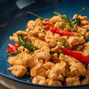 Minced Chicken Basil Ka Praw (GF)