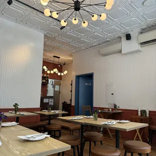 interior, sushi and sashimi