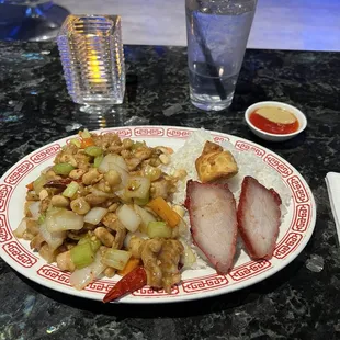 A few more slices of the delicious bbq pork would have been nice