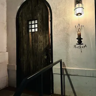 Back Door entrance off Bryan St