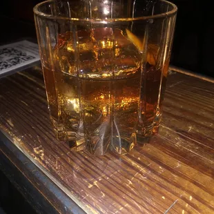 Peanut butter Manhattan