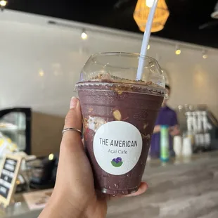 American açaí with chia seeds