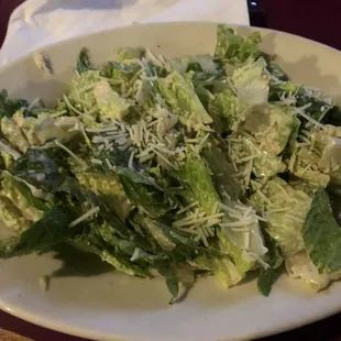 Caesar salad (requested no croutons)