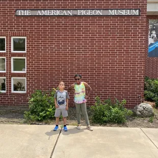 The front of The American Pigeon Museum.