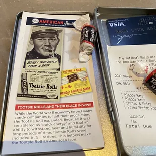 Totsie Rolls and their role in the G.I.'s rations.