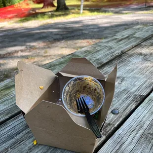 Needless to say, there is nothing left of our meal purchased - fricken amazing food -