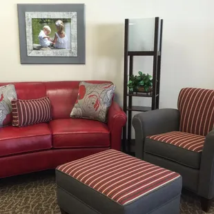 We also carry USA made Marshfield living room furniture!