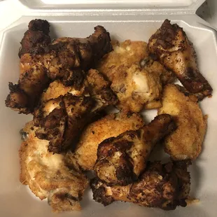 Mix of Fried &amp; Baked Chicken from Harley&apos;s Smokehouse BBQ at The Amish Market